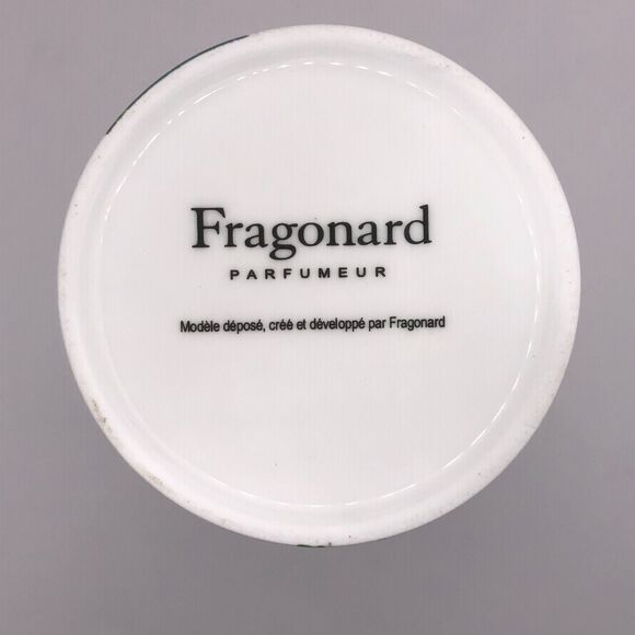 Fragonard Parfumeur Bathroom Set Floral Rose Soap Dish Toothbrush Cup - Picture 5 of 8